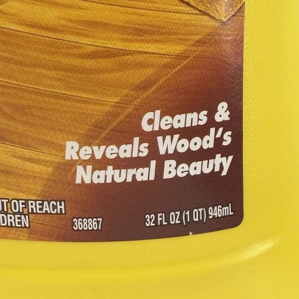 2 Mop & Glo Wood Floor Cleaners 32oz Discontinued NOS‎ Movie Prop Vintage 1999